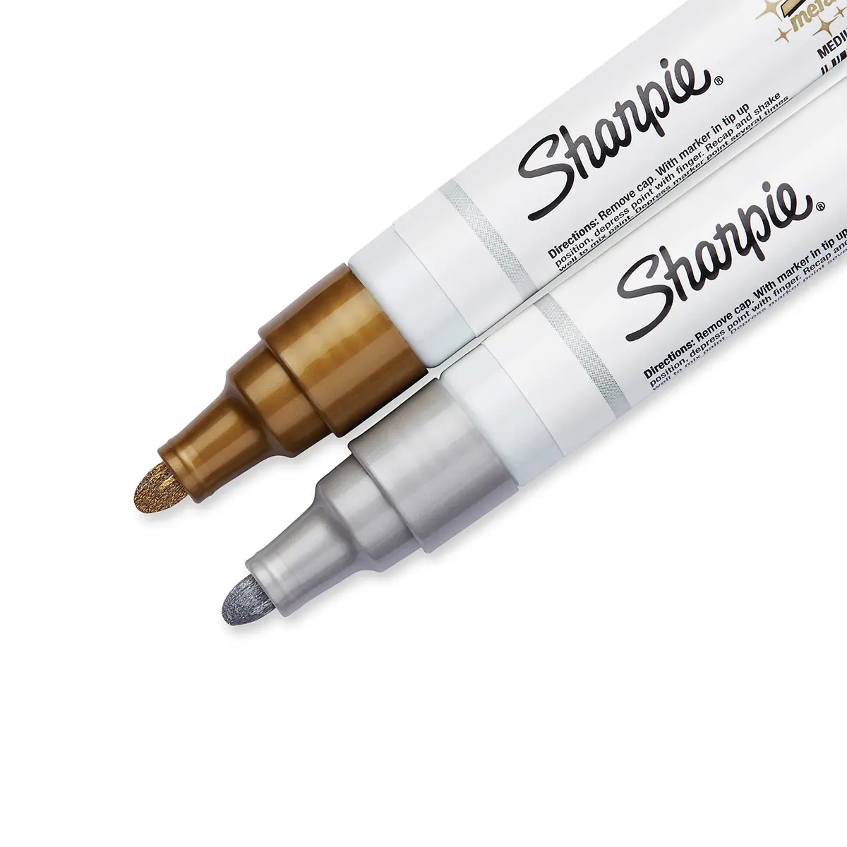 Sharpie Oil-Based Paint Markers Medium Tip Gold & Silver (2 Count) | AP Certified Non-Toxic - view 3