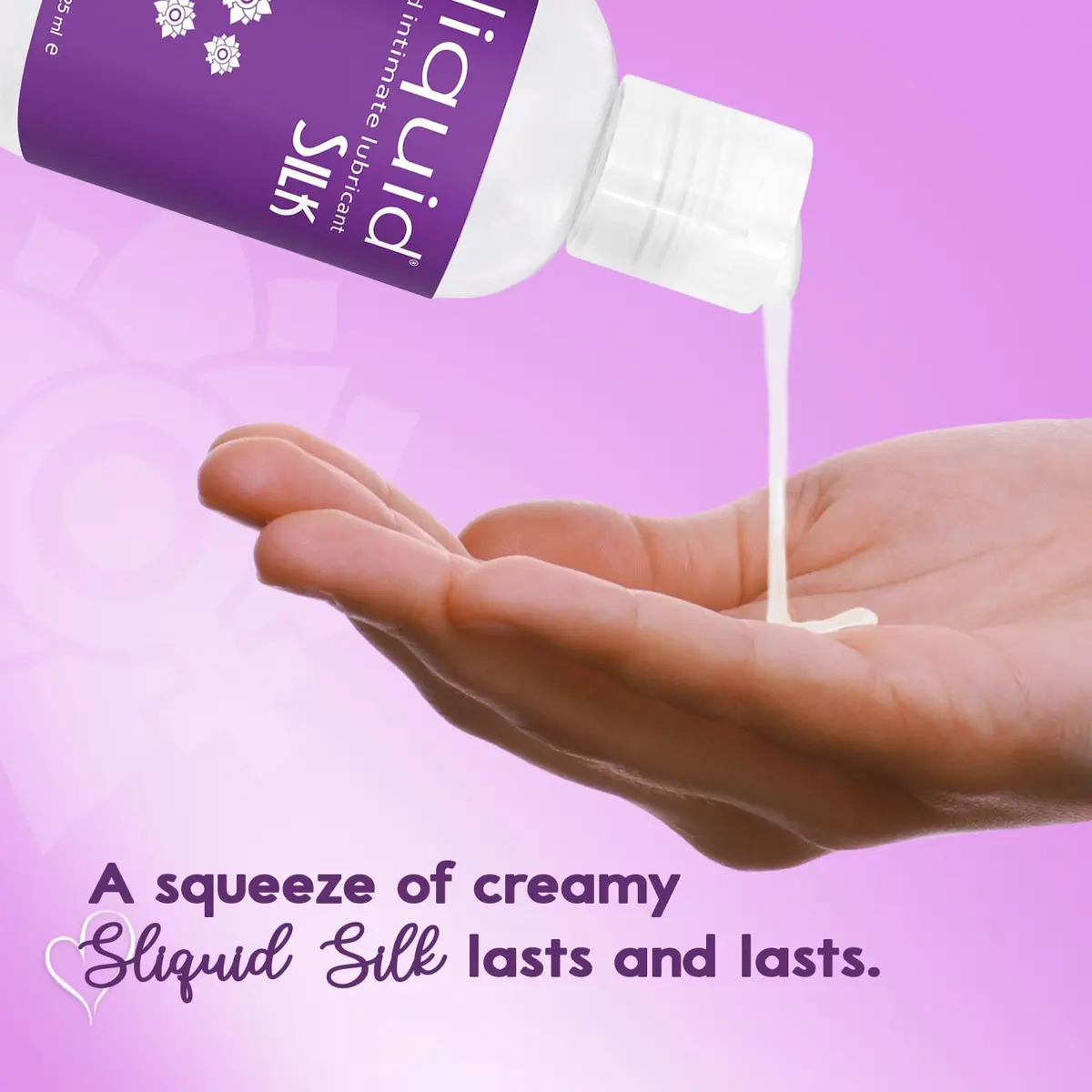Sliquid Silk Intimate Lubricant, 4.2 Fl Oz | Hypoallergenic, Waterproof, Water & Silicone Blend - view 4