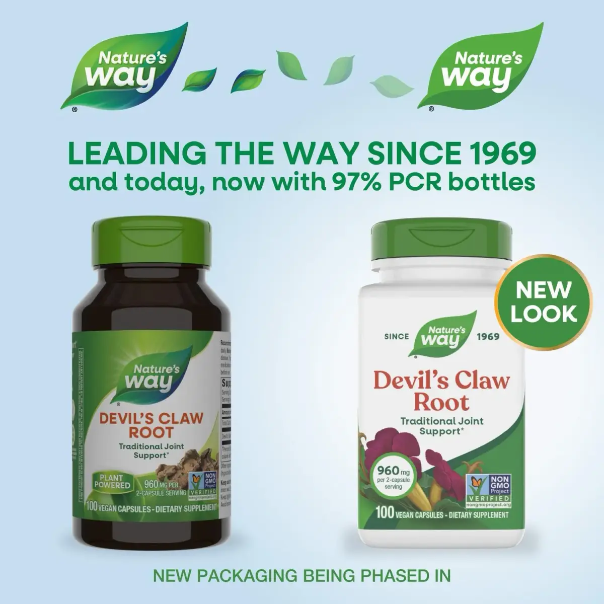 Nature's Way Devil's Claw Root Herbal Supplement 960 mg (100 Vegan Capsules) | Traditional Joint Support - view 2