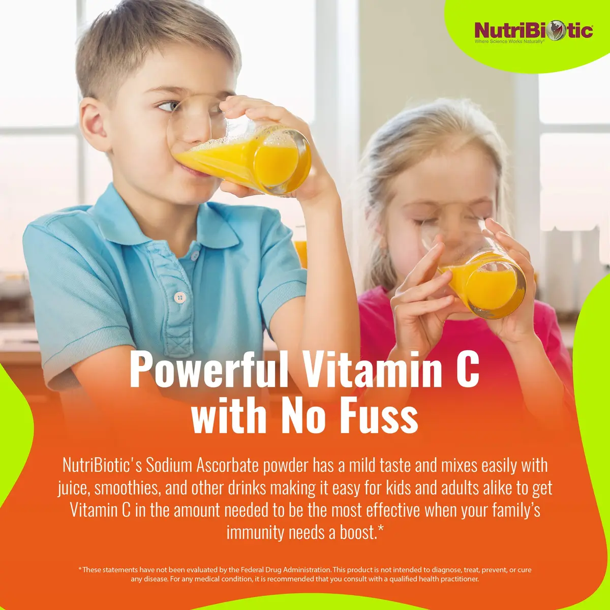 NutriBiotic Sodium Ascorbate Buffered Vitamin C Powder 2.2Lb | Vegan, Non-Acidic, Easy on Digestion - view 4