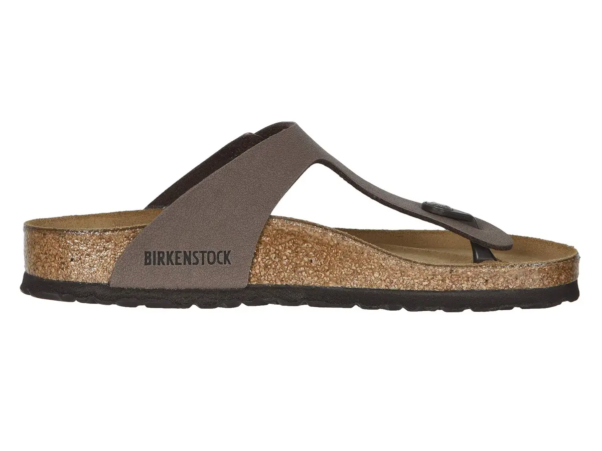 Birkenstock Gizeh - Birko-Flor™ & Birkibuc™ Mocha EU 37 | Classic Comfort & Style - view 4