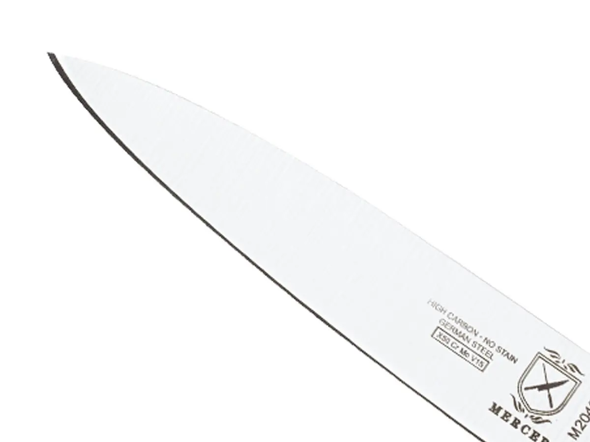 Mercer Culinary Genesis 5-Inch Utility Knife | German Steel, Non-slip Handle, Precision Forged - view 3