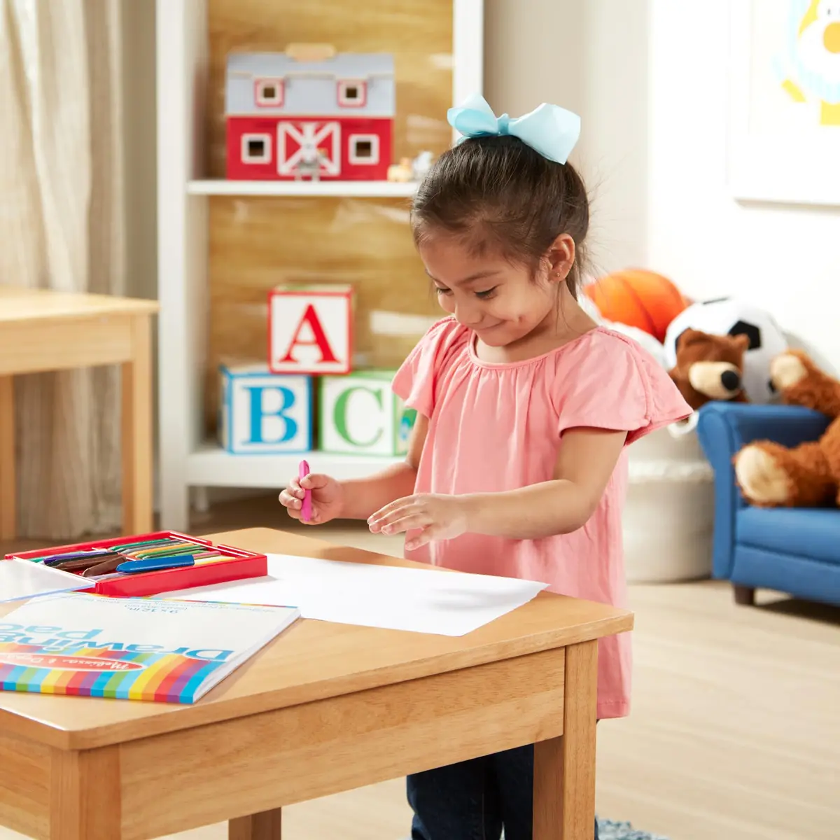 Melissa & Doug 9x12 Drawing Pad 50 Sheets Heavyweight Bond Paper | Large Kids Art Sketchbook for Creative Expression - view 2