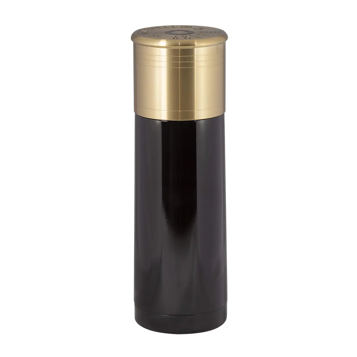 Stansport 12 Gauge Shotshell Thermo Bottle - Black | Shotgun Shell Design, 25oz, Keeps Liquids Hot/Cold 24h - main product image