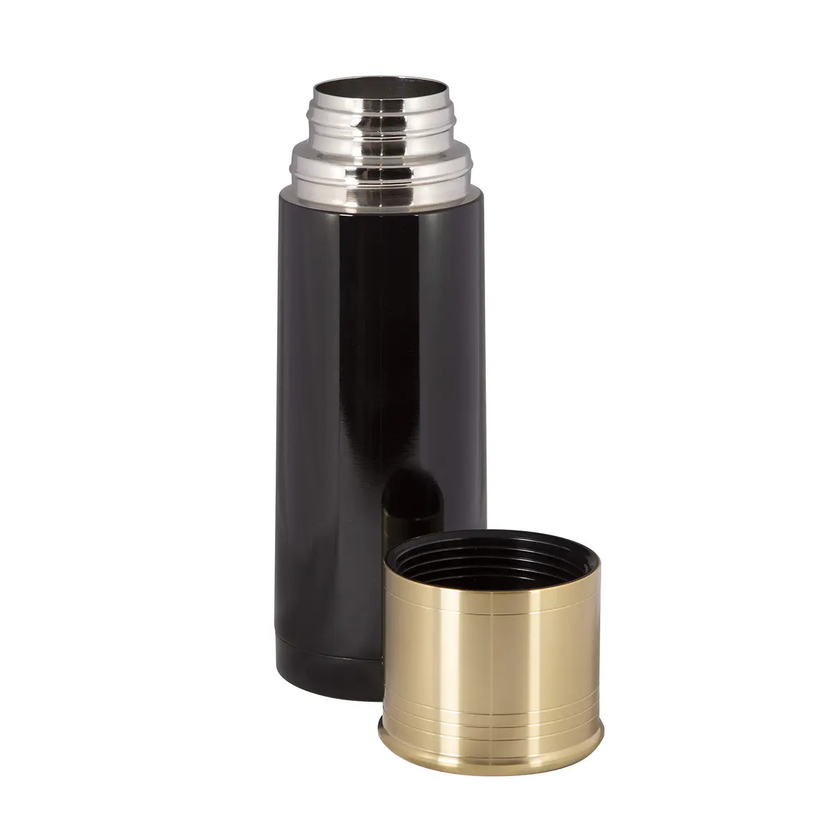 Stansport 12 Gauge Shotshell Thermo Bottle - Black | Shotgun Shell Design, 25oz, Keeps Liquids Hot/Cold 24h - view 2