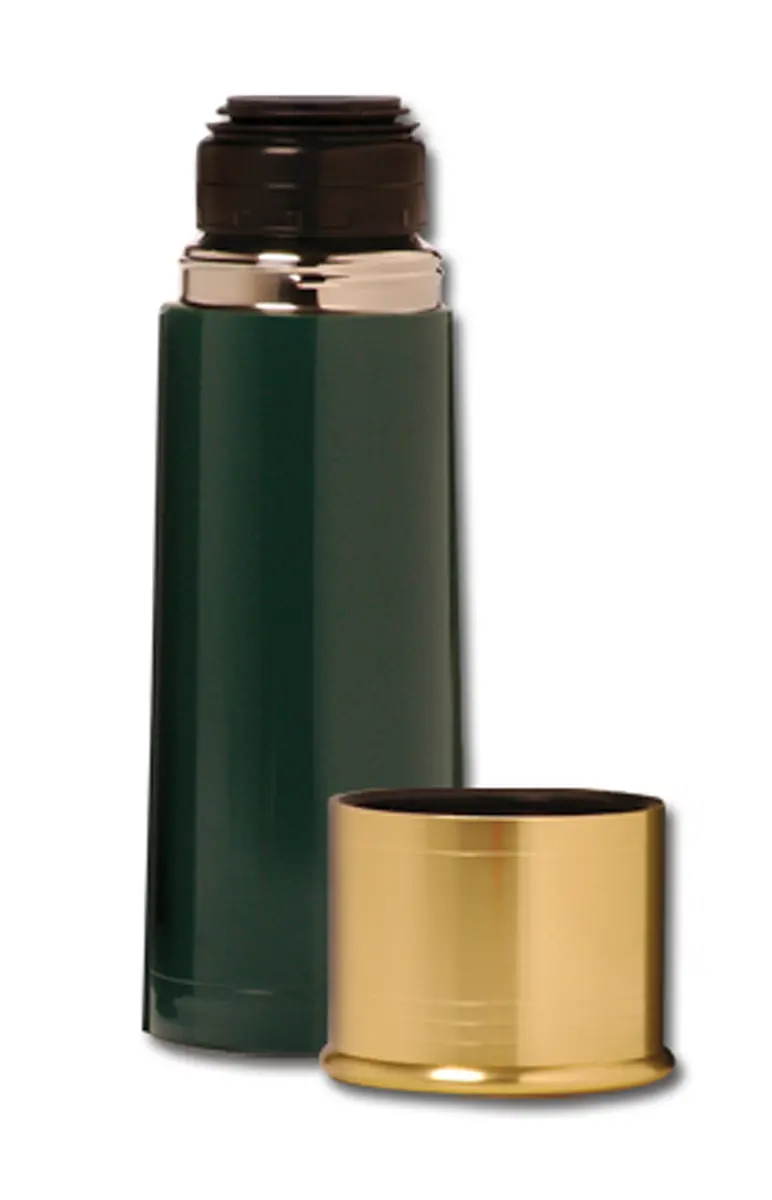 Stansport Bullet Thermo Bottle 25oz | Shotgun Shell Design, Double Wall Insulated, Green - view 5
