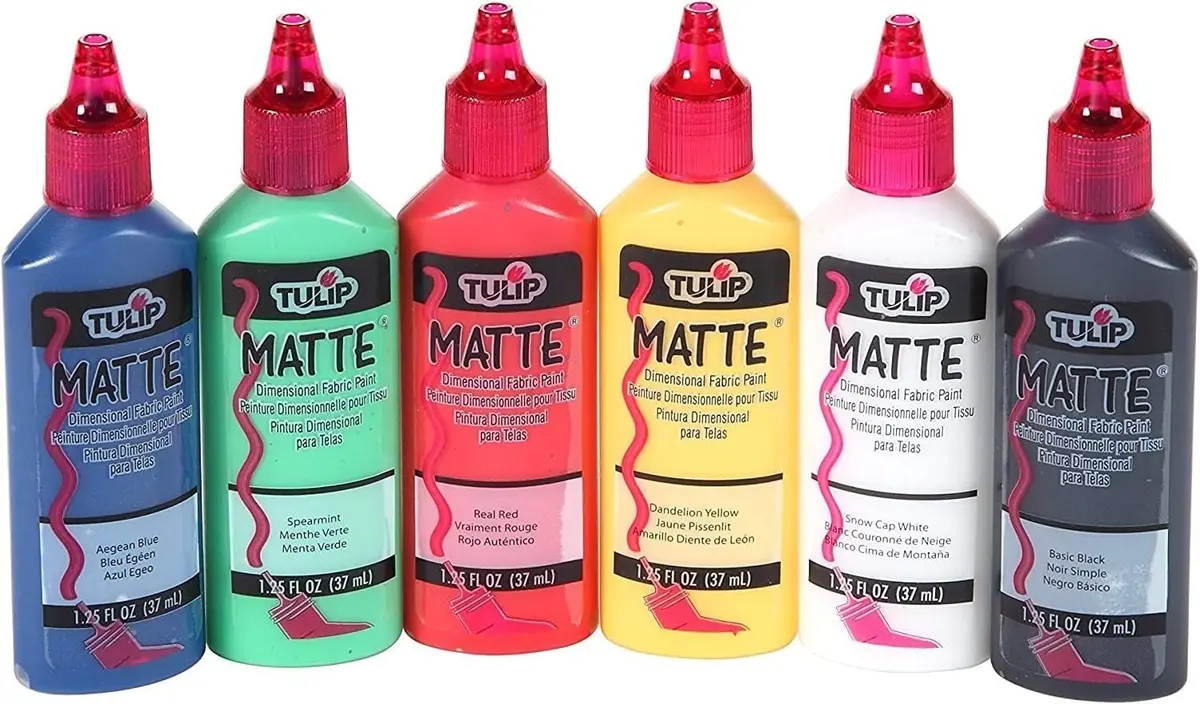 Tulip Puff Fabric Paint, Matte, 1.25 fl oz | Dimensional, Non-Toxic, Flexible Finish - main product image