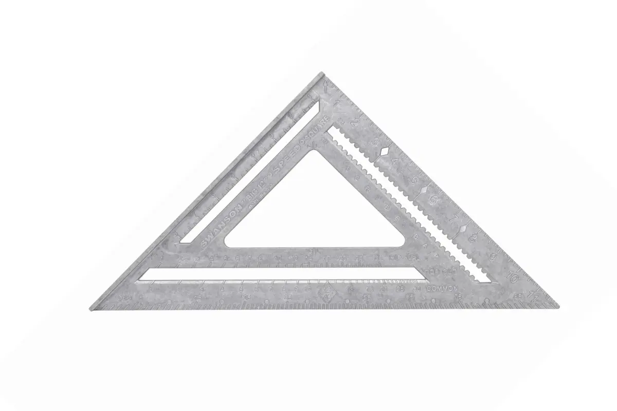 Swanson Tool Co., Inc Big 12 Speed Square Layout Tool 30.5 cm (12-Inch) | Accurate Framing & Layout - view 5