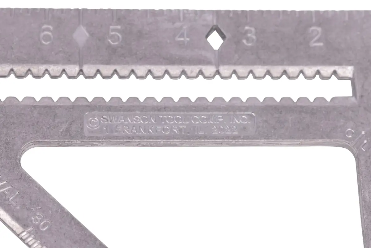 Swanson Tool Co., Inc Big 12 Speed Square Layout Tool 30.5 cm (12-Inch) | Accurate Framing & Layout - view 6