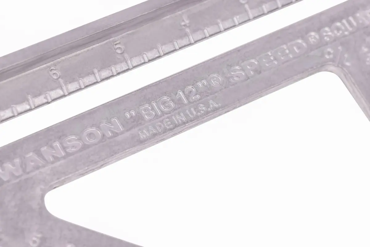 Swanson Tool Co., Inc Big 12 Speed Square Layout Tool 30.5 cm (12-Inch) | Accurate Framing & Layout - view 7