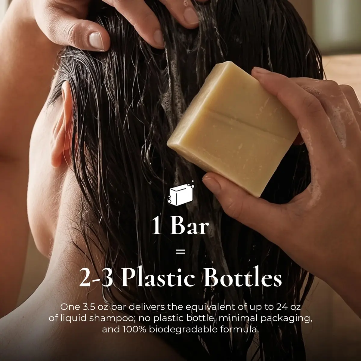 J·R·LIGGETT'S Natural Shampoo Bar 3.5 oz (1-pack) | Moisturizing Hair Formula for Dry, Damaged Hair - view 6