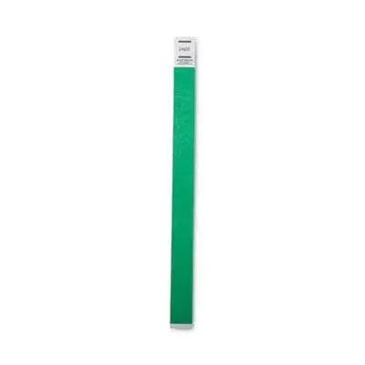Advantus Tyvek Wristbands Green 100 Pack | Sequentially Numbered for Crowd Control - view 4