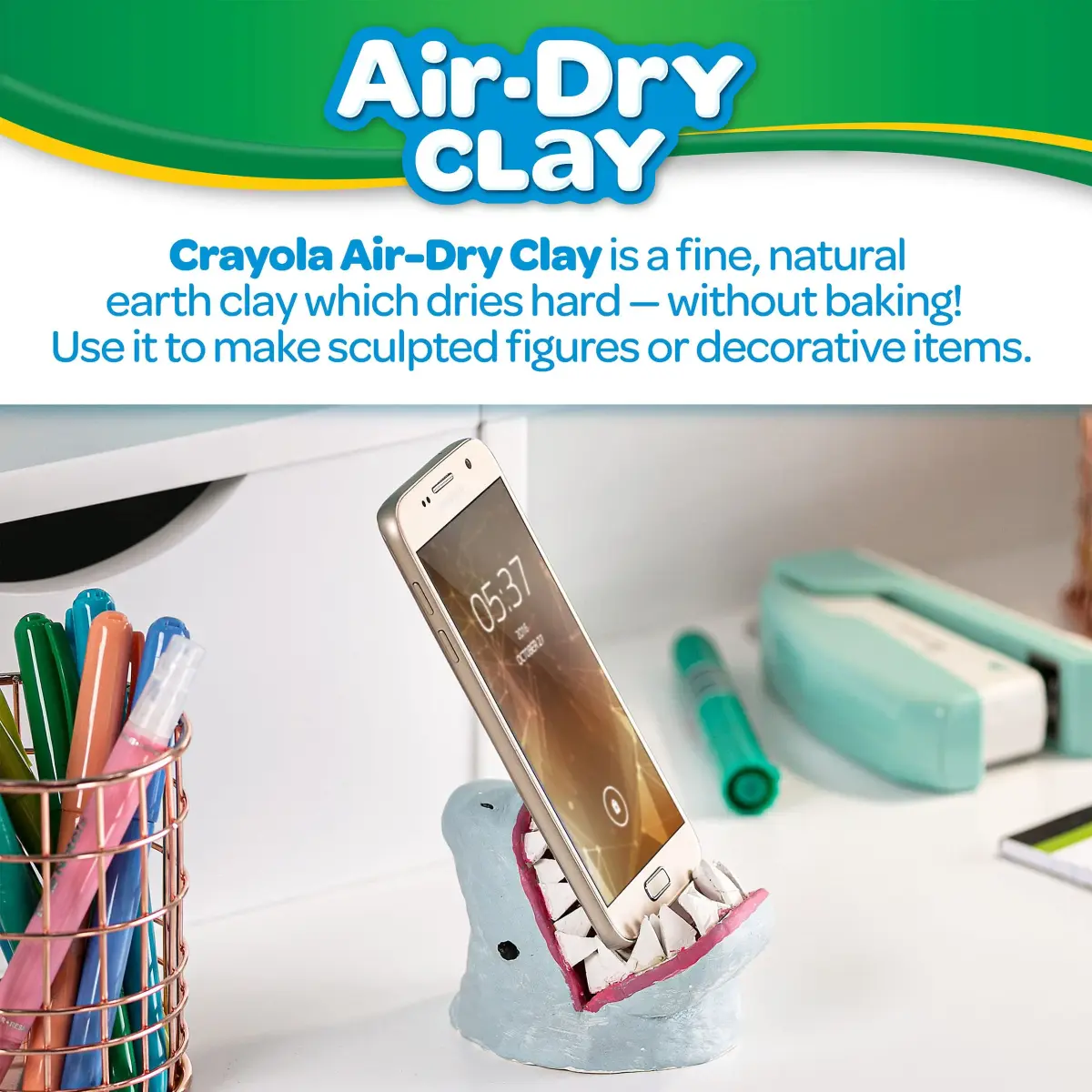 Crayola Air Dry Clay for Kids - White, 25 lb (11.3 kg) | Classroom Must-Haves, Bulk Modeling Clay for Sculpting & Molding - view 4