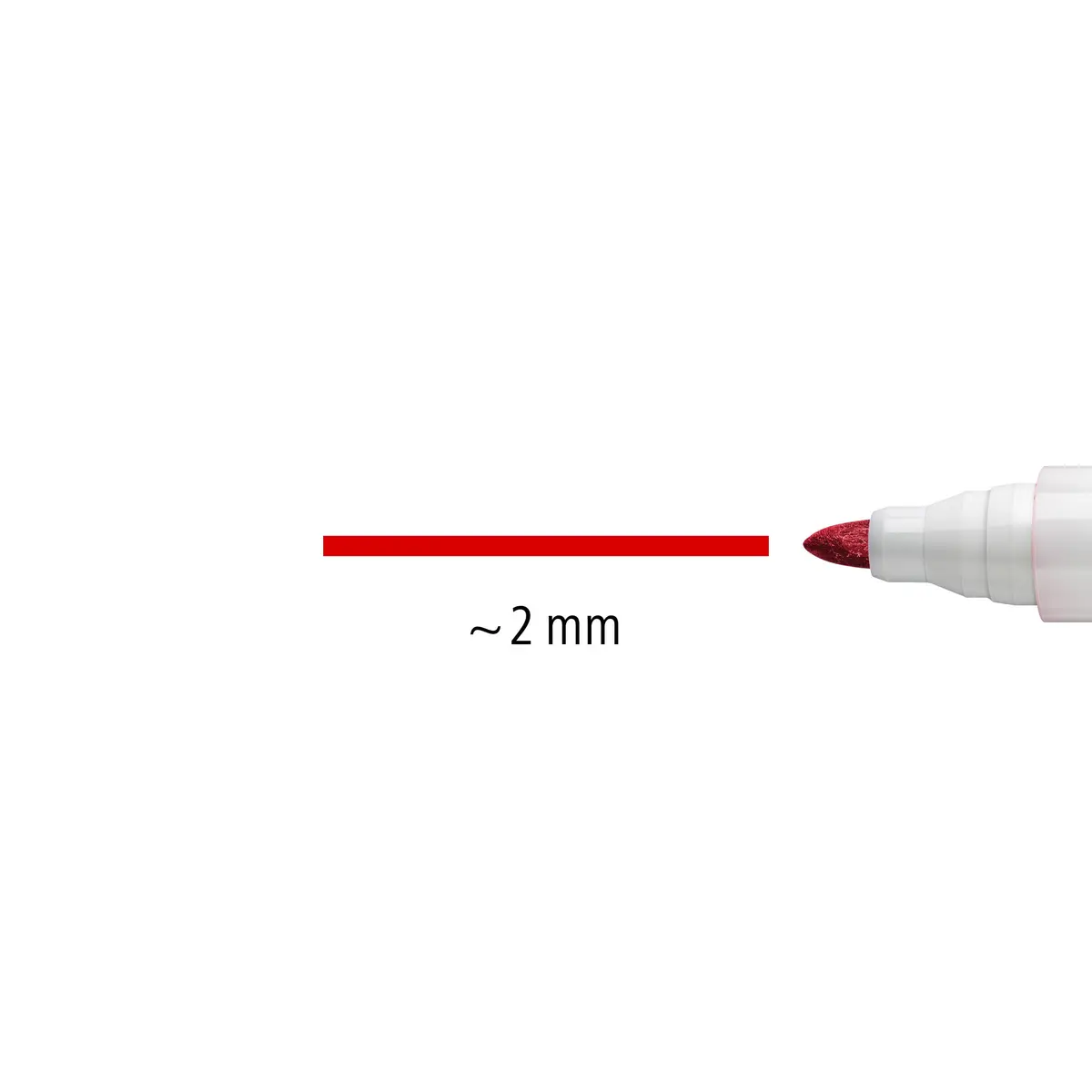 STAEDTLER Lumocolor Whiteboard Marker, Wide Bullet Tip, Box of 4 Assorted Colors (Red, Blue, Green, Black) | Refillable, Fast-Drying, 2.0mm Linewidth - view 6