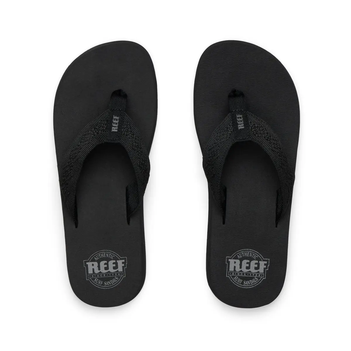 REEF Sandy Womens Beach Flip Flop | Made from 100% Recycled PET, Low-Heel, Slip-On, Woven Strap, Size 6 - view 5