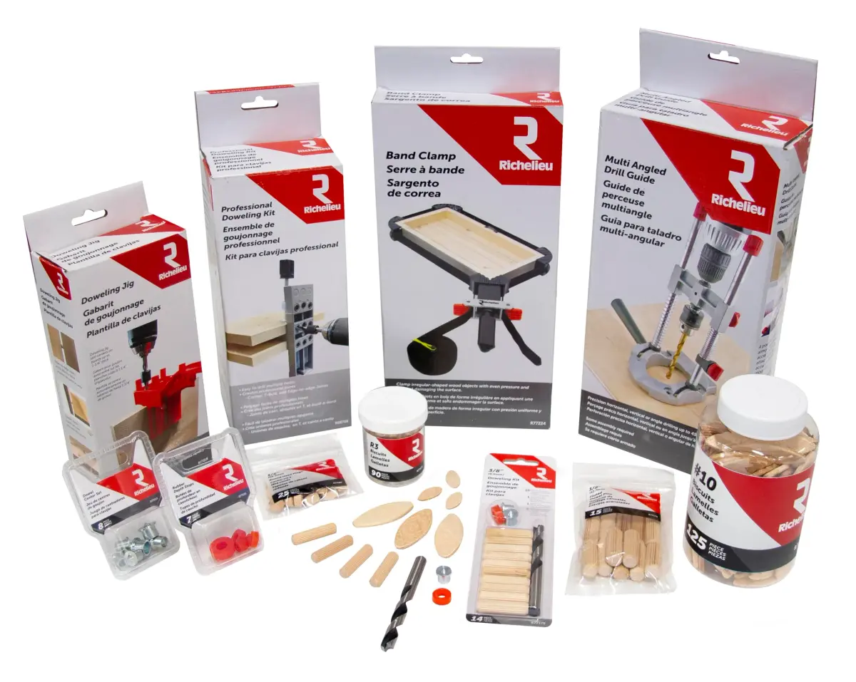 Richelieu Multi Angled Drill Guide Attachment with 3/8" Chuck Compatibility | Precision Drilling for On-Site Work - view 5