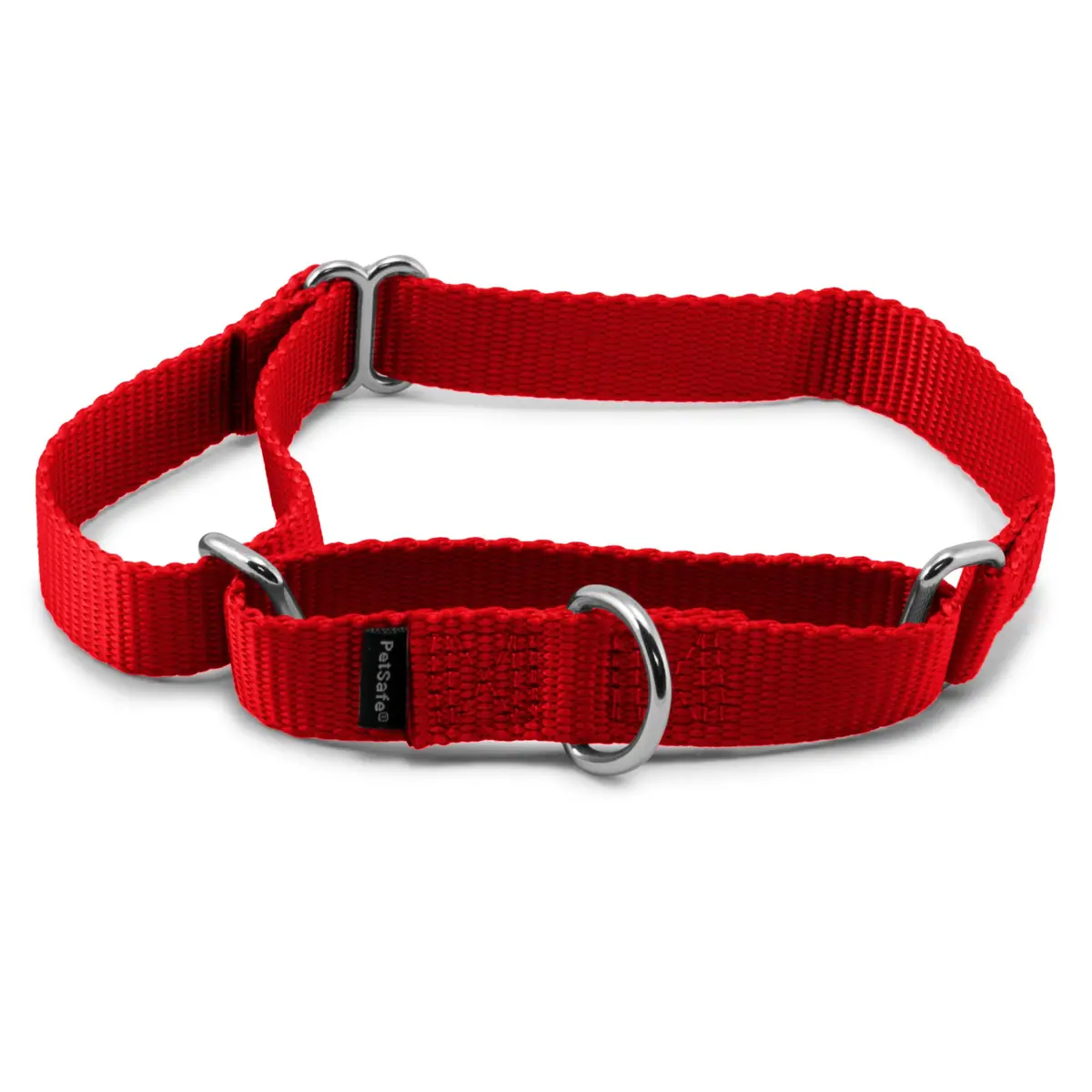 PetSafe Martingale Dog Collar Red 1.9 cm (3/4 in) | Prevents Escape & Choke Risk - main product image