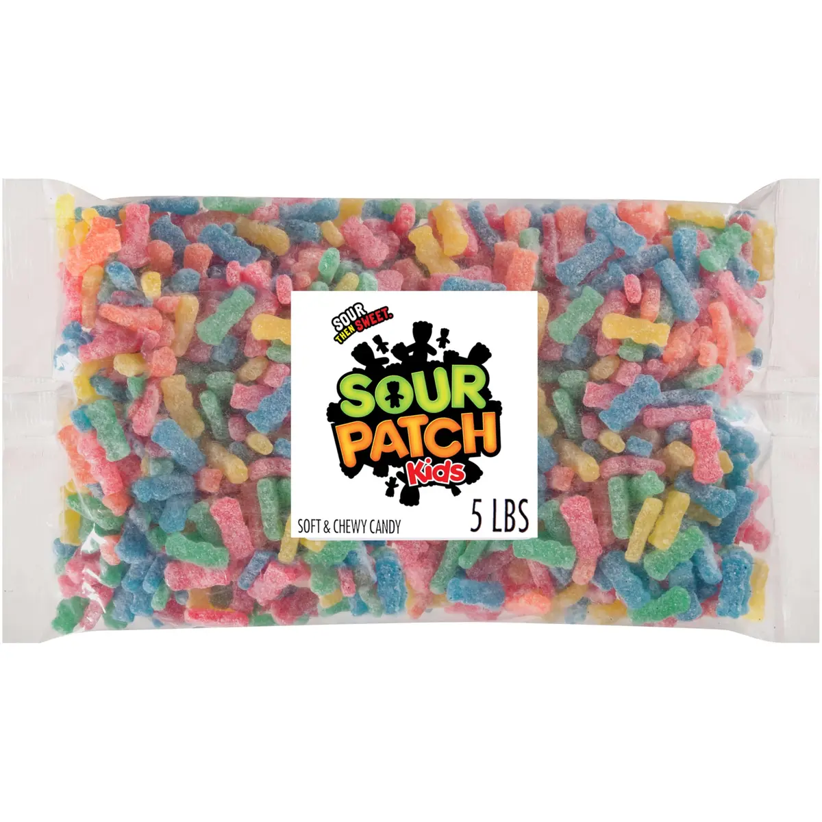 Sour Patch Kids Soft & Chewy Gummy Candy 5 lb | Sour & Sweet Fruit Flavors - main product image
