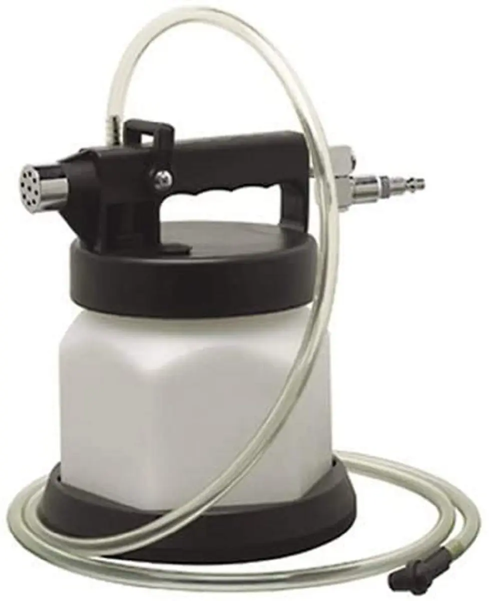 Mityvac Pneumatic Brake and Clutch Bleeding Kit 1.9 Quart Reservoir | Air Operated, Auto Shutoff, Swivel Inlet - main product image