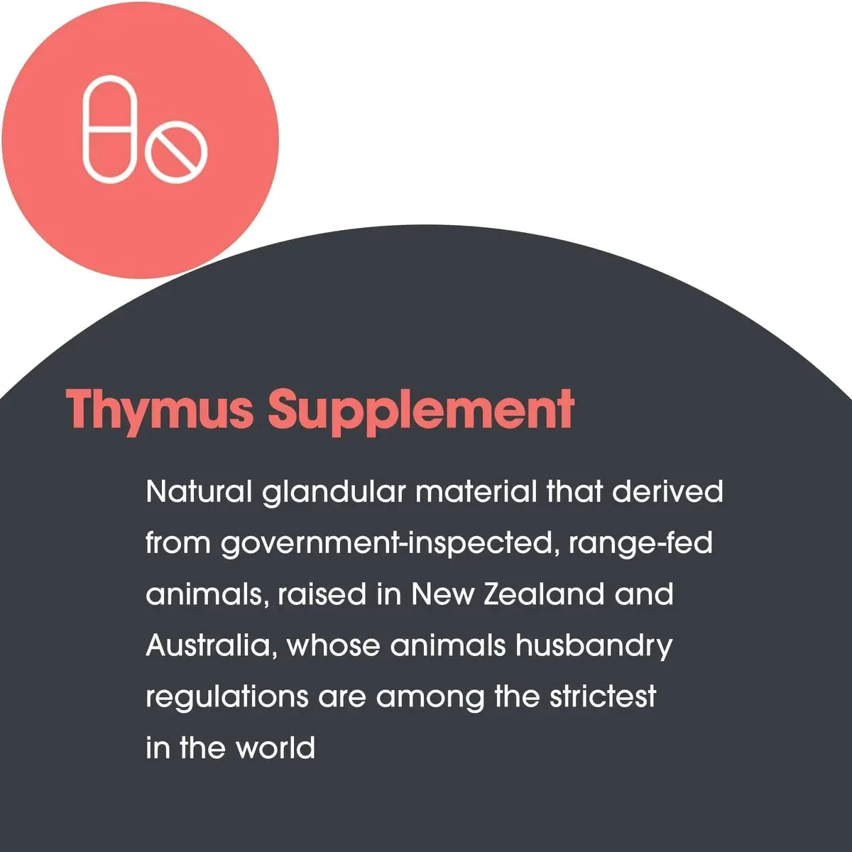 Allergy Research Group Thymus Ovine Glandular Extract 75 Vegicaps | Supports Immune & Thymus Health - view 4