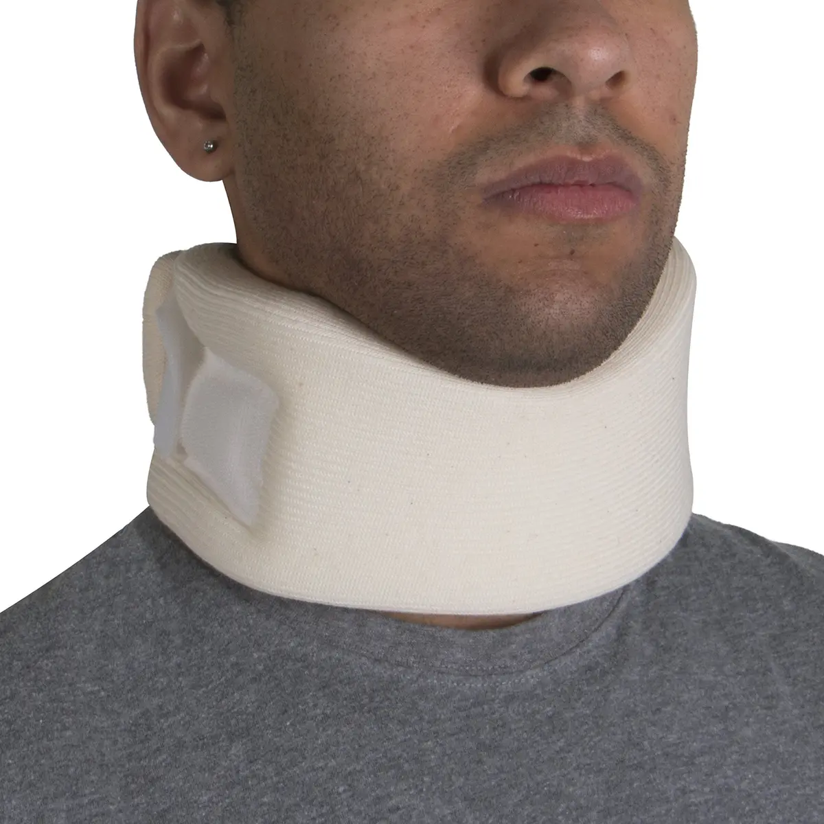 OTC Soft Contour Foam Cervical Collar Neck Support Brace, Average 3" Depth, Small | Limits Painful Neck Movements - main product image