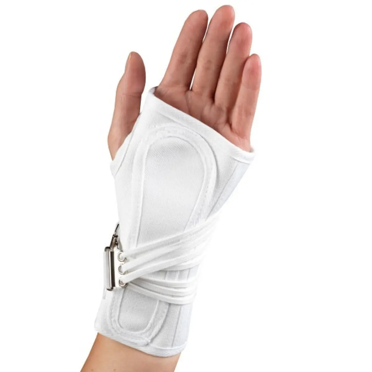 OTC Wrist Splint Large (Left Hand) | Carpal Tunnel Support with Metal Preshaped Splint - main product image