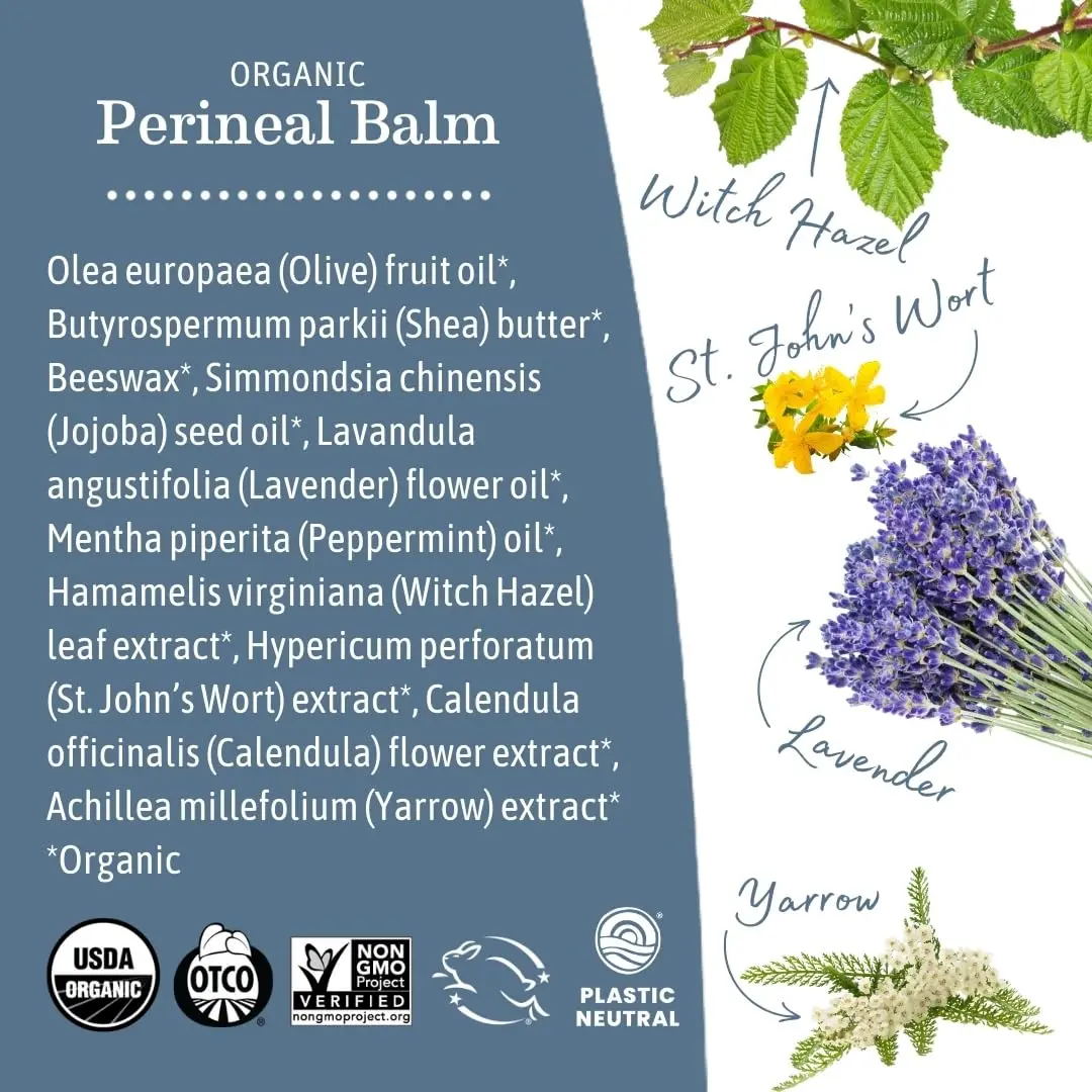 Earth Mama Organic Perineal Balm 2 Fl Oz | Soothing Postpartum & Pregnancy Care - view 6