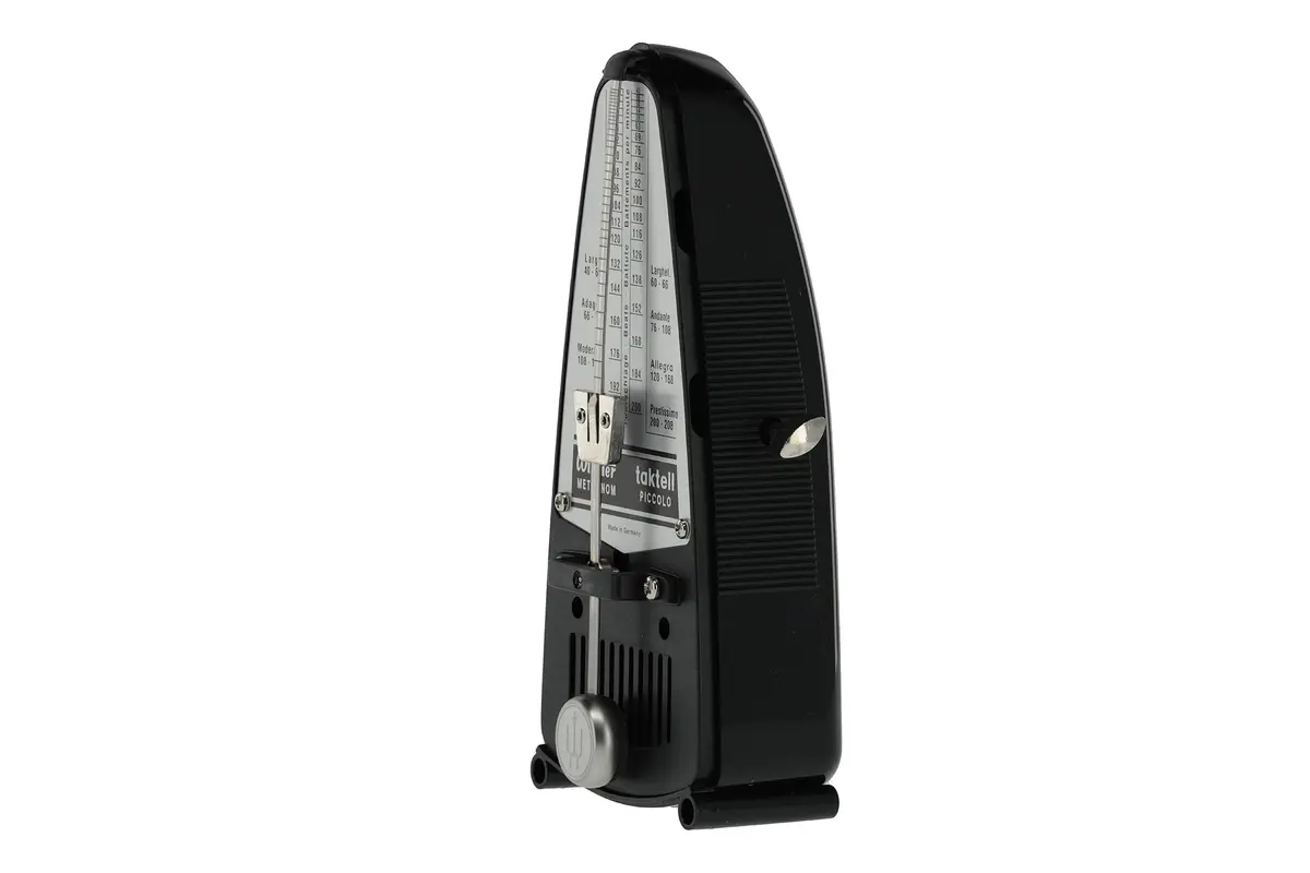 Wittner 836 Taktell Piccolo Metronome, Black | Plastic casing, without bell, German quality - view 3