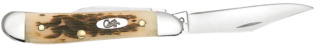 Case Pocket Knife Amber Bone Peanut 2 7/8 Inches | Durable, Compact & Made in USA - view 5