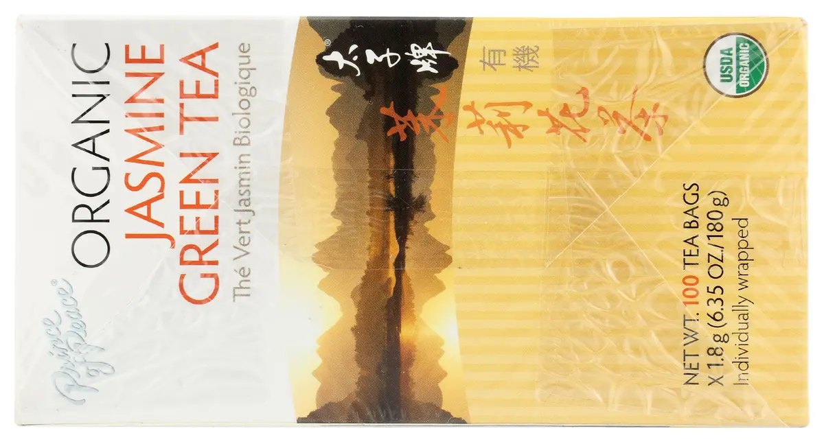 Prince Of Peace Organic Jasmine Green Tea 100 ct | Certified Organic, Antioxidant, Jasmine Infused - view 3