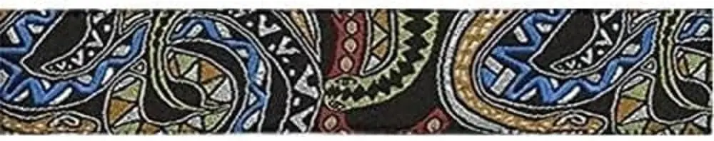 D'Addario 50 MM Js Strap, Snakes Mosaic (50mm / 1.97in) | Joe Satriani Signature Artwork - main product image