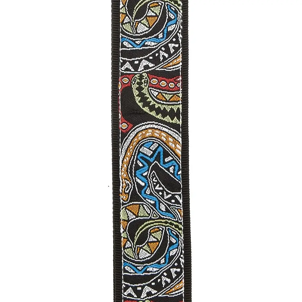 D'Addario 50 MM Js Strap, Snakes Mosaic (50mm / 1.97in) | Joe Satriani Signature Artwork - view 2