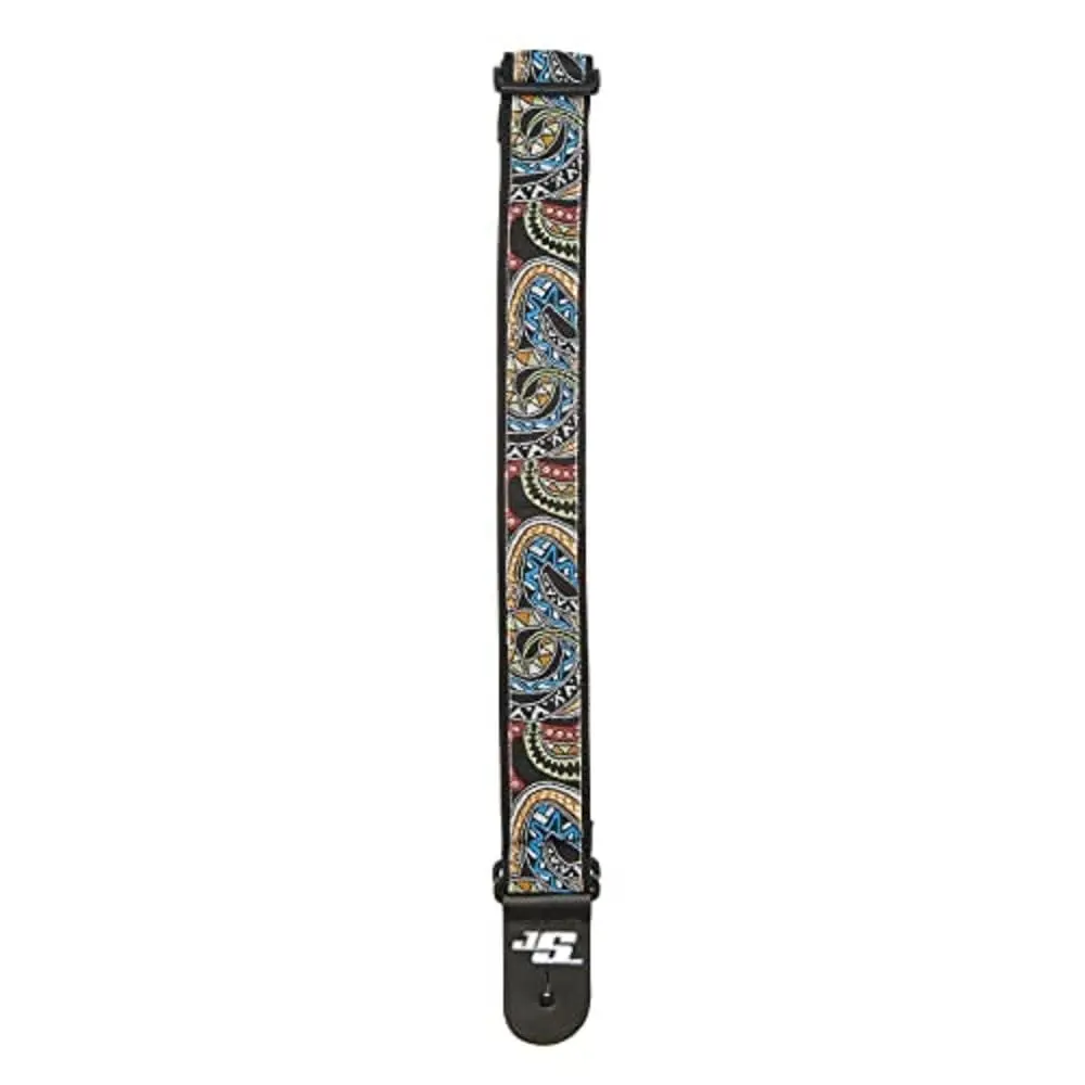 D'Addario 50 MM Js Strap, Snakes Mosaic (50mm / 1.97in) | Joe Satriani Signature Artwork - view 3