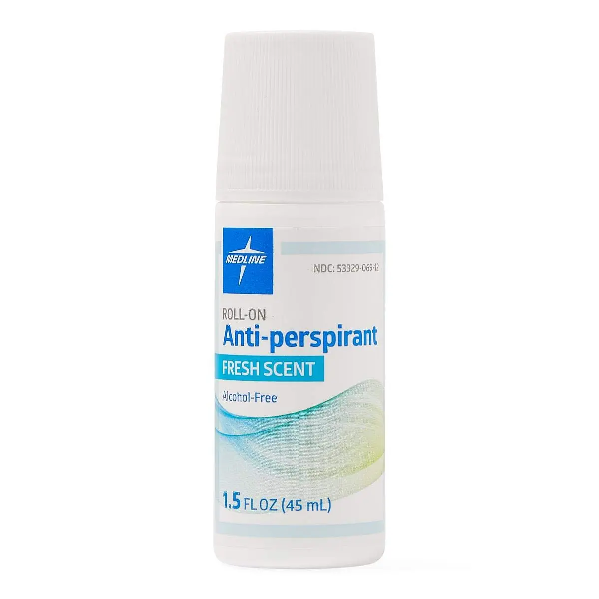 Medline MedSpa Roll-On Antiperspirant Deodorant 1.5 oz (44ml) | Fresh Scent, Alcohol-Free - main product image