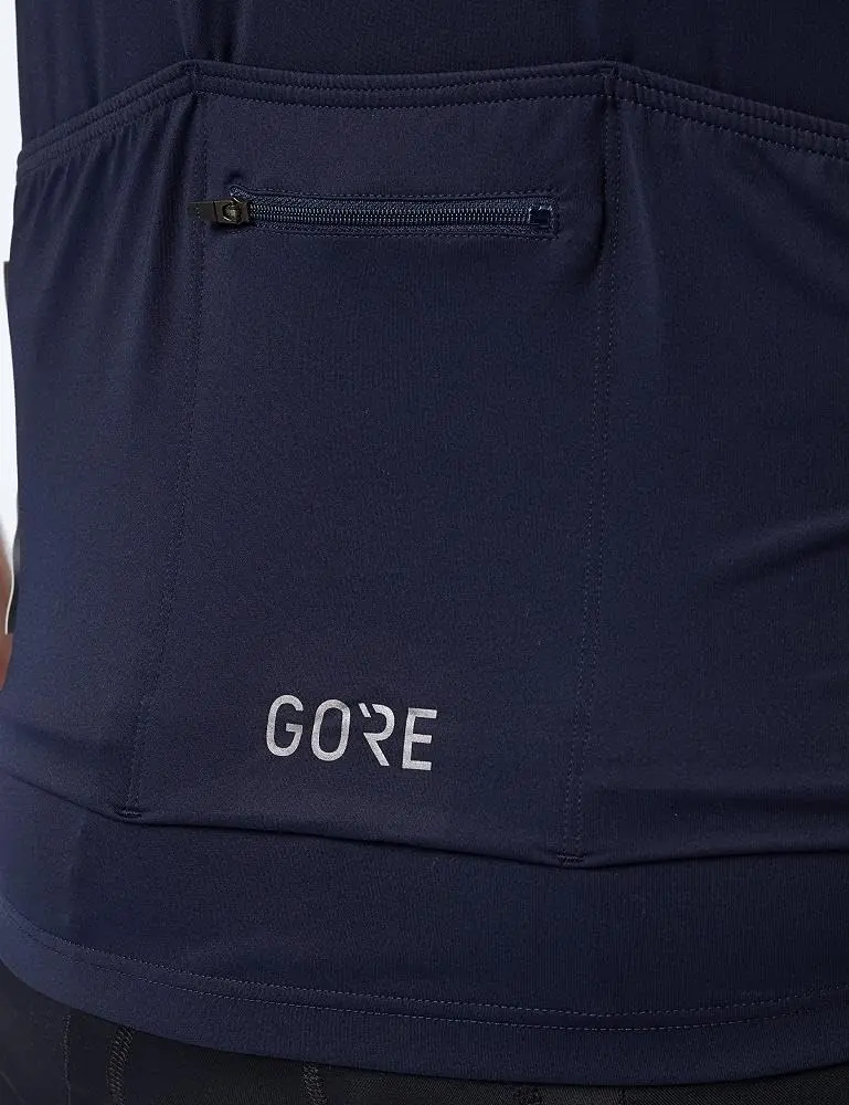 GORE WEAR C5 Men's Short-Sleeved Cycling Jersey XS | Breathable, Wind-Resistant, Moisture-Wicking - view 5
