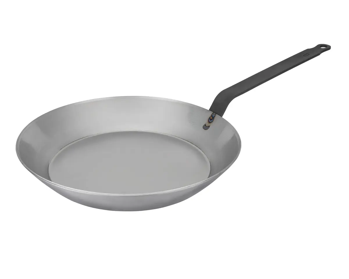 Matfer Bourgeat Black Carbon Steel Frying Pan 9 3/8" | High-Heat, Versatile, Made in France - main product image