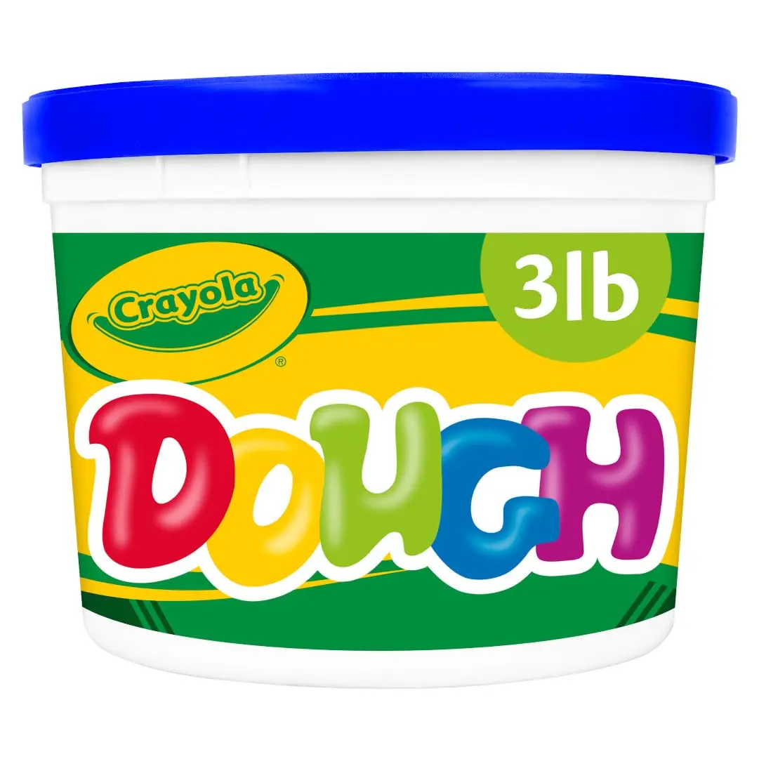 Crayola Modeling Dough Blue | Soft, Reusable 3lb Bulk for Kids & Classroom Play - main product image