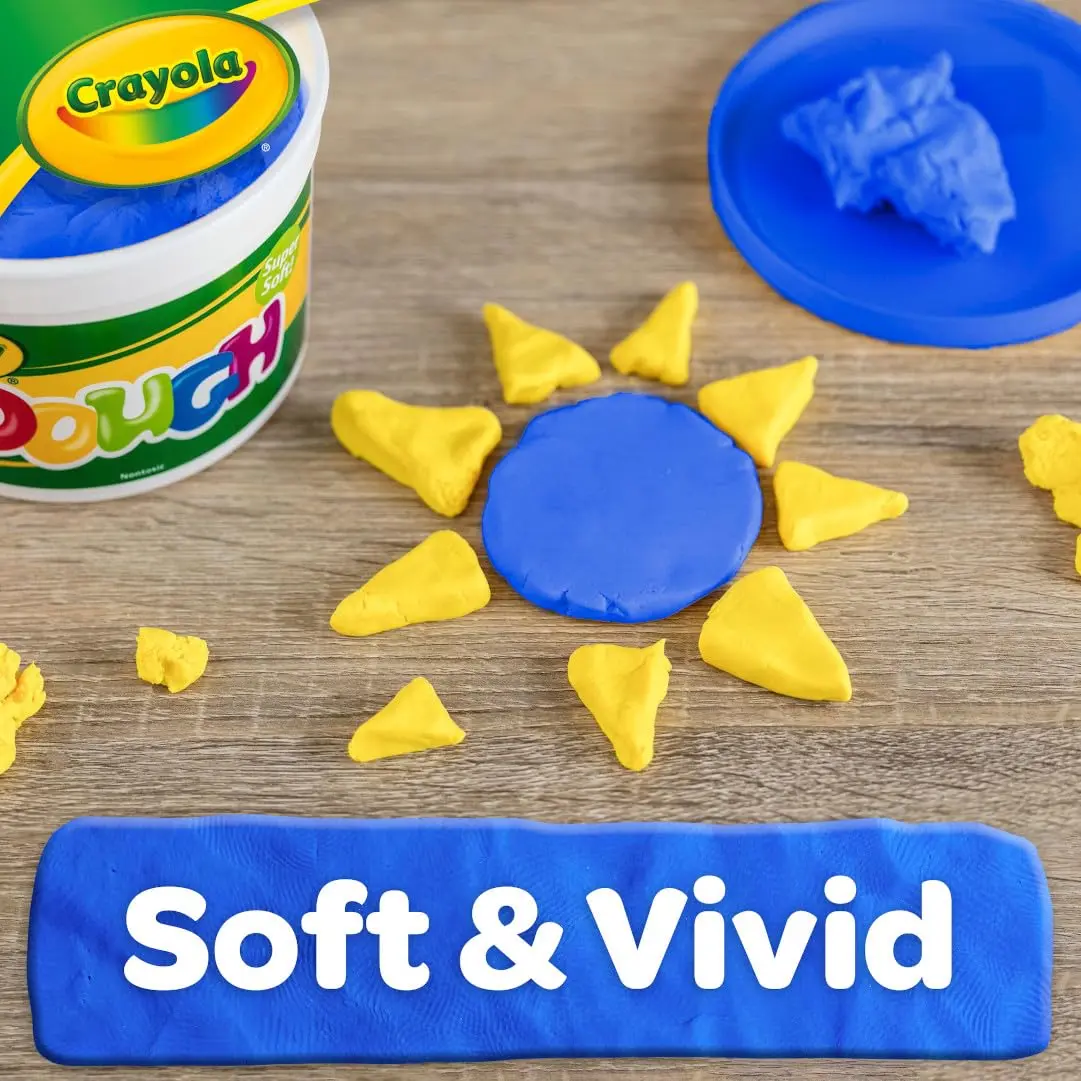 Crayola Modeling Dough Blue | Soft, Reusable 3lb Bulk for Kids & Classroom Play - view 5