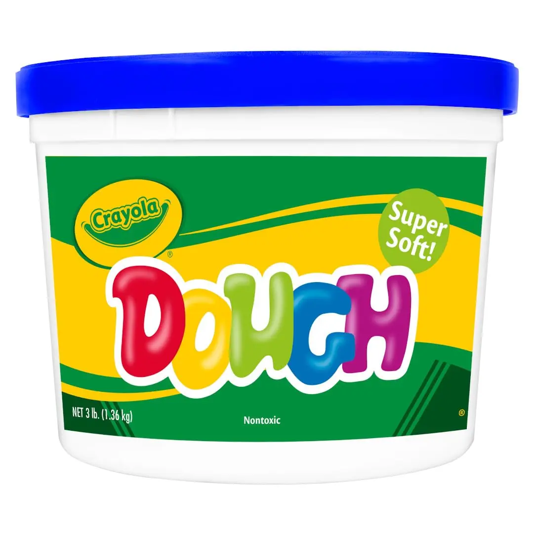 Crayola Modeling Dough Blue | Soft, Reusable 3lb Bulk for Kids & Classroom Play - view 2