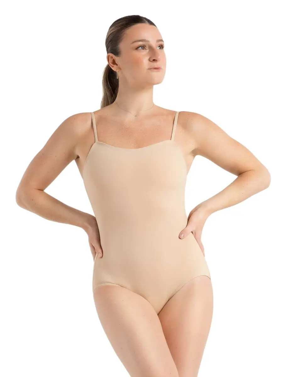 Capezio Camisole Leotard Medium | Soft Nylon-Spandex Dancewear for Women - main product image