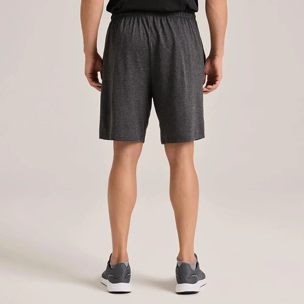 Soffe Men's Classic Cotton Pocket Short Black Large | 8" Inseam, Moisture-Wicking, Durable - view 7
