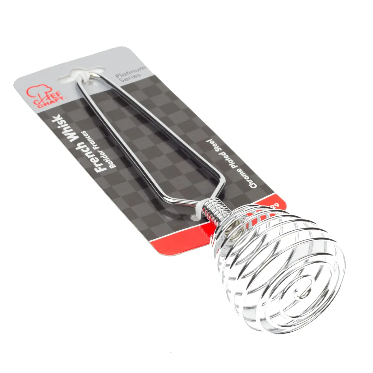 Chef Craft Select French Egg Whisk, 7.25 inches in Length, Stainless Steel | Flat Bottomed, Dishwasher Safe - view 2