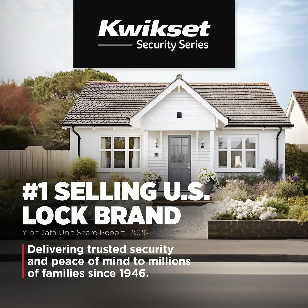 Kwikset 660 Single Cylinder Deadbolt Lock, Satin Nickel, 3.5 cm (1.38") Door Thickness | BHMA Grade 3 Certified Security - view 5