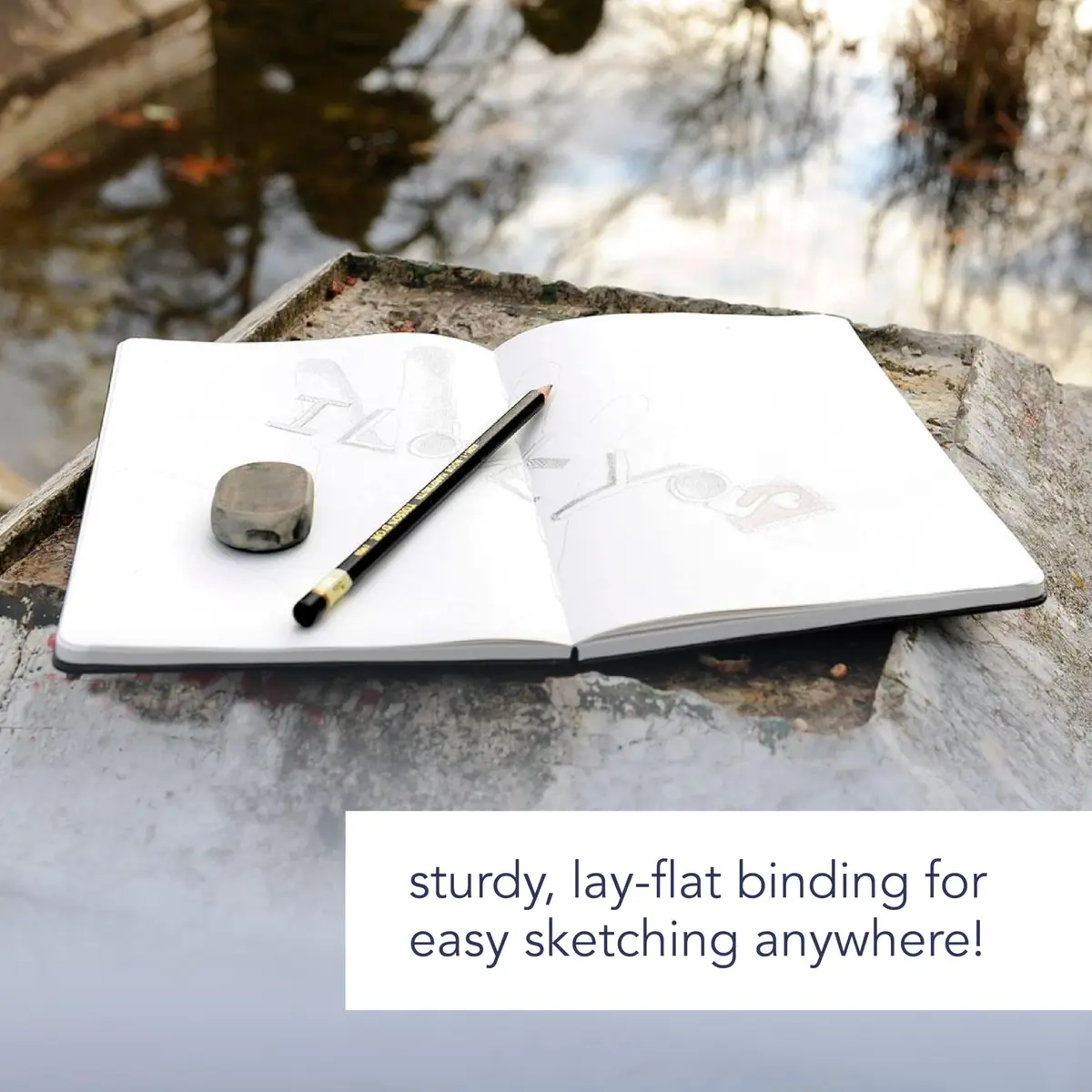 Canson Artist Series Sketchbook 11x14 inches | Acid-Free 90 Sheets for Artists & Students - view 4