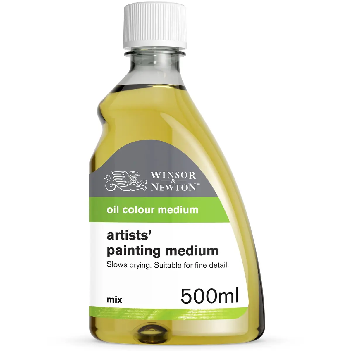 Winsor & Newton Oil Painting Medium 500ml (16.9 Fl Oz) | Slow Drying Gloss Medium for Detail & Glazing - main product image