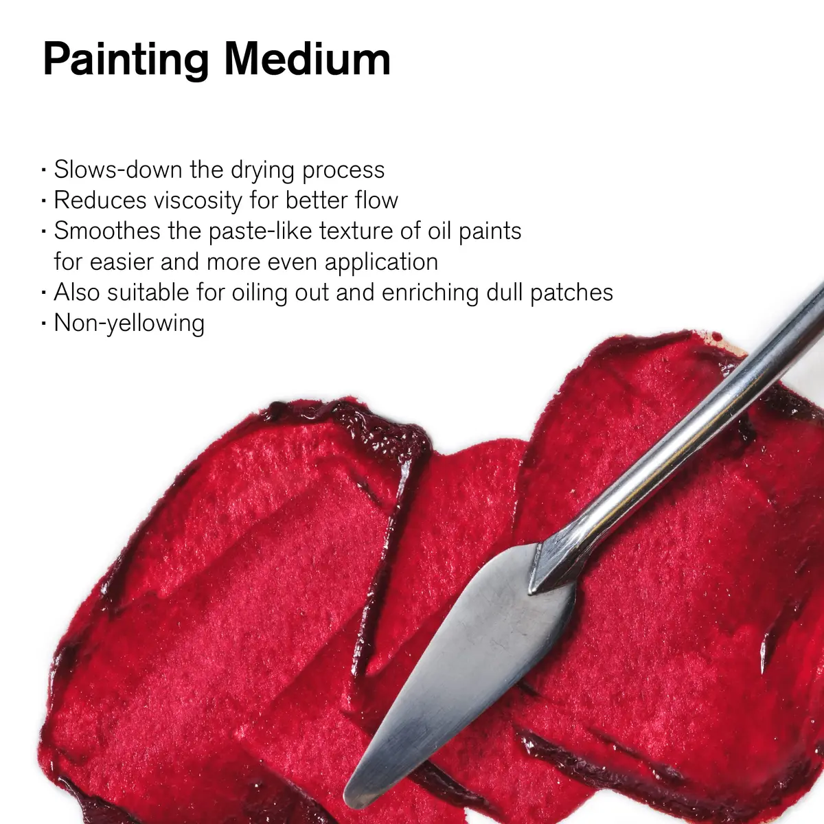 Winsor & Newton Oil Painting Medium 500ml (16.9 Fl Oz) | Slow Drying Gloss Medium for Detail & Glazing - view 2
