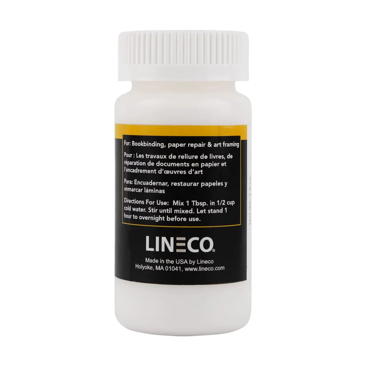 Lineco Neutral pH Methyl Cellulose Adhesive 1.5 oz | Acid-Free, Clear, Water-Reversible for Crafts & Repairs - view 2
