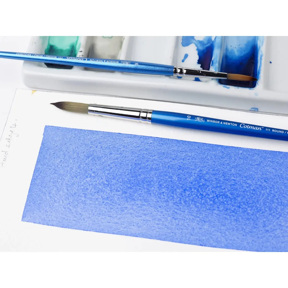 Winsor & Newton Cotman Series 111 Round Brush SH #2 | Synthetic Watercolor Brush for Fine Detail - view 5