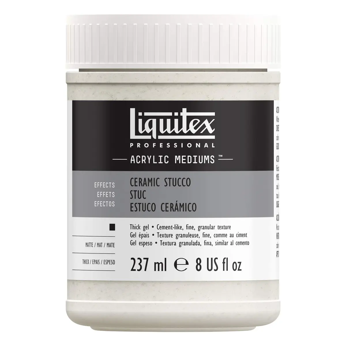 Liquitex Effects Medium 237ml | Textured Stucco Finish for Artists - main product image