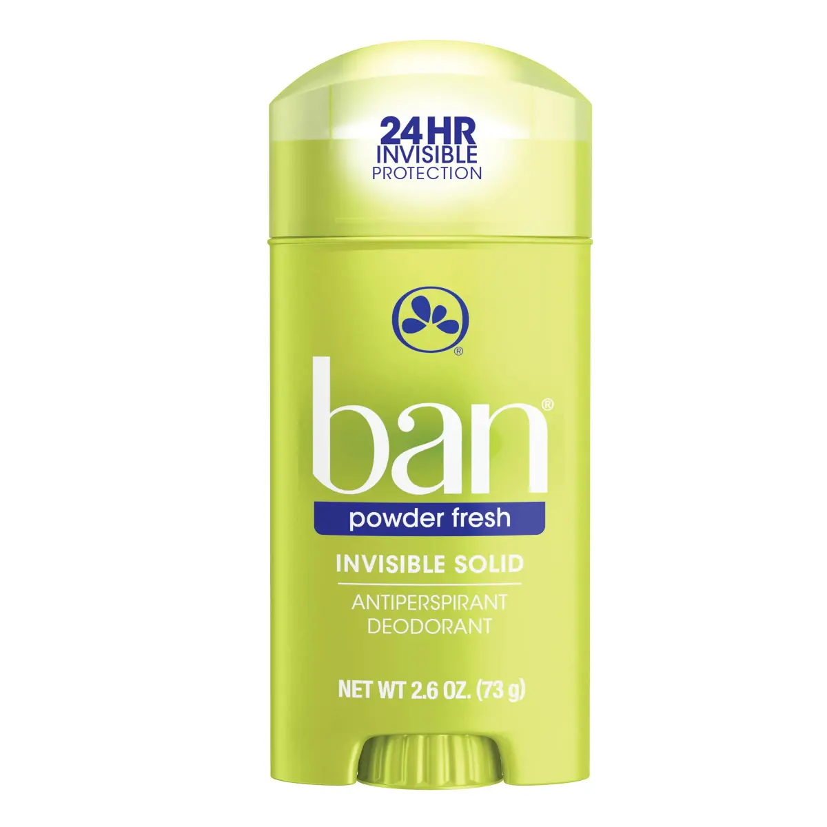 Ban Invisible Solid Antiperspirant Deodorant for Women and Men, Sweet Simplicity Scent, 73.7g (2.6 Oz) | 24-Hour Odor & Wetness Protection - main product image